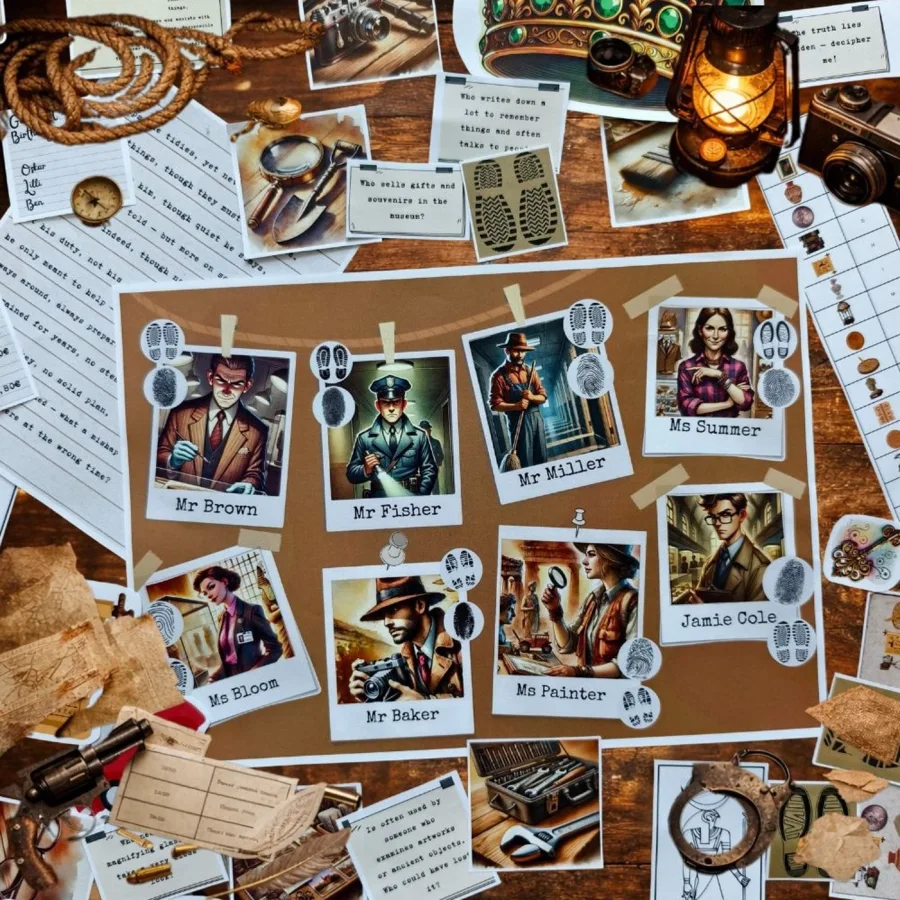 Preview of the Detective hunt suspects and evidence