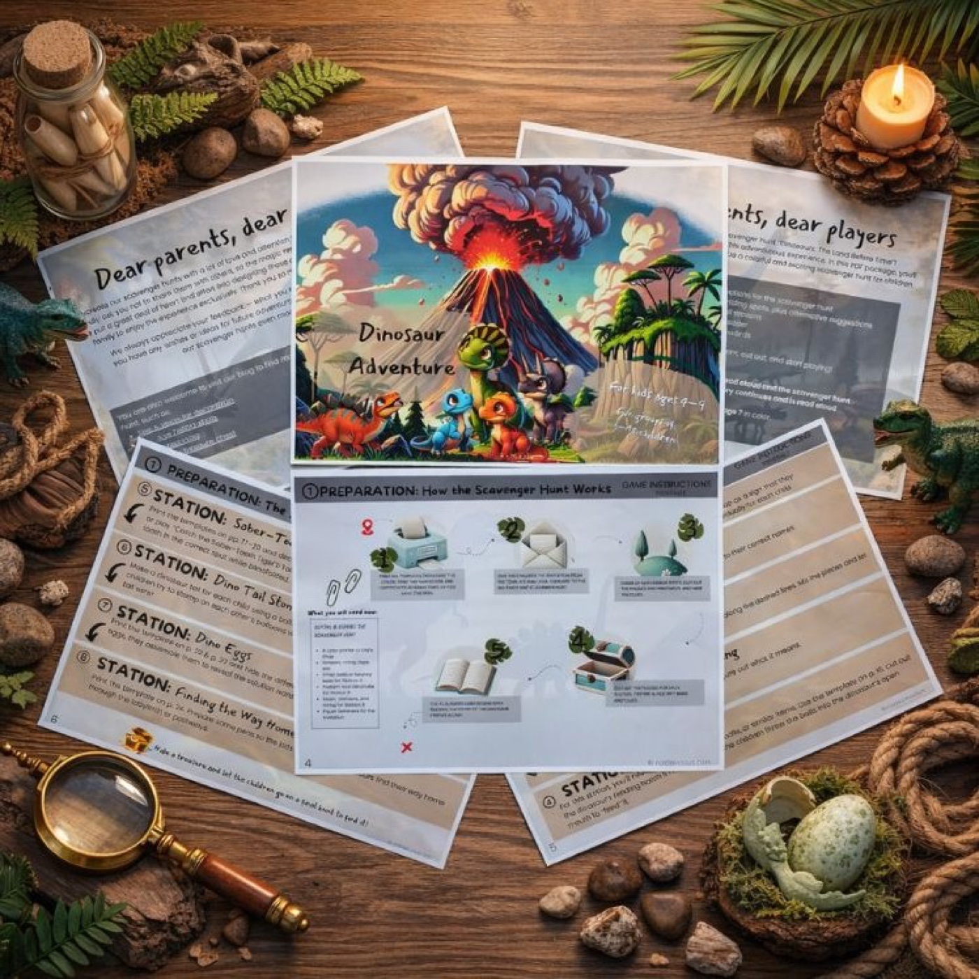 Dinosaur Treasure Hunt preview