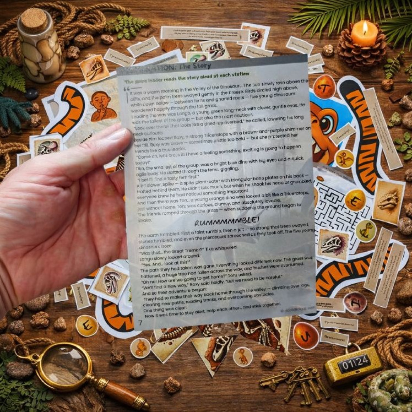Dinosaur Treasure Hunt preview