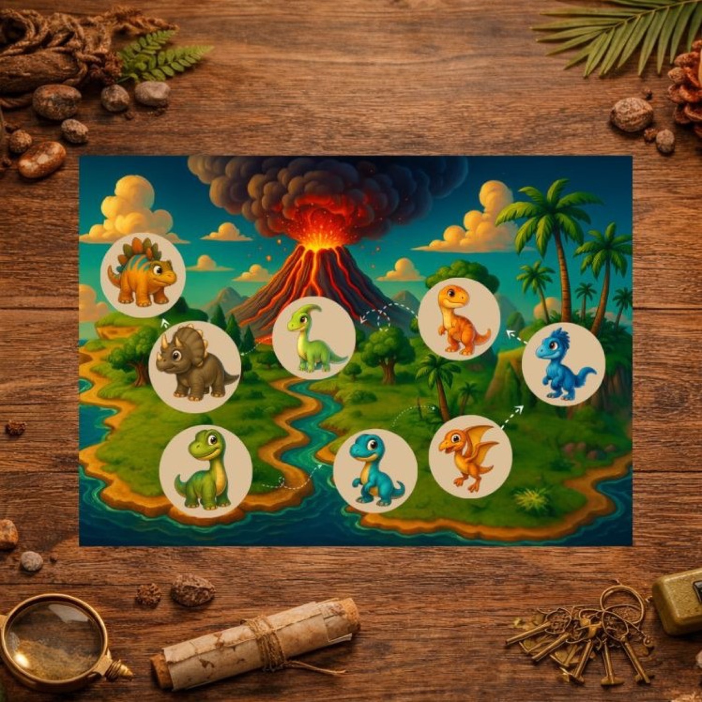 Dinosaur Treasure Hunt preview
