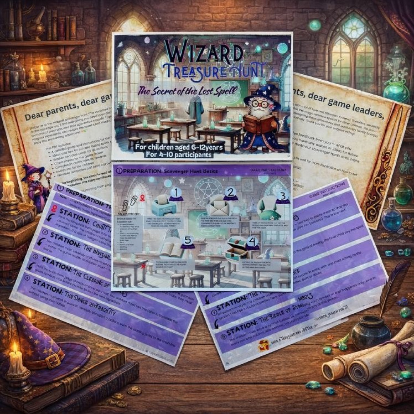 Magic & Wizards Treasure Hunt preview