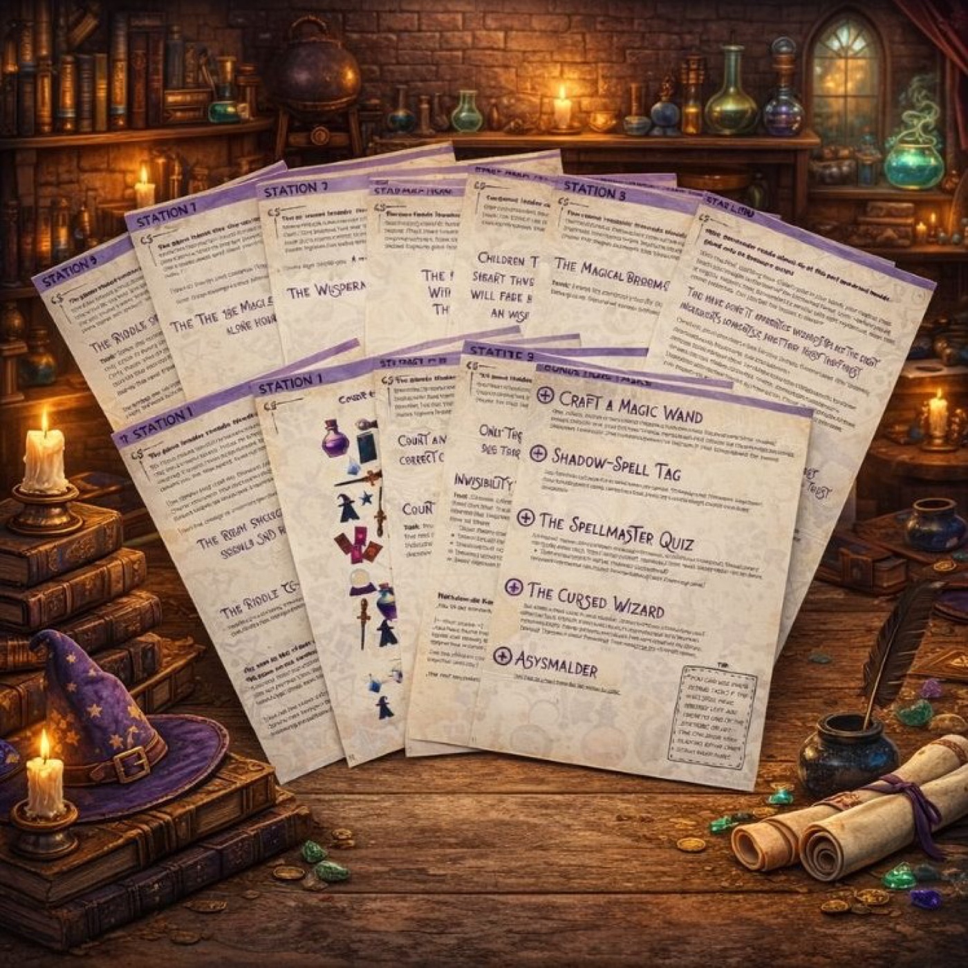 Magic & Wizards Treasure Hunt preview