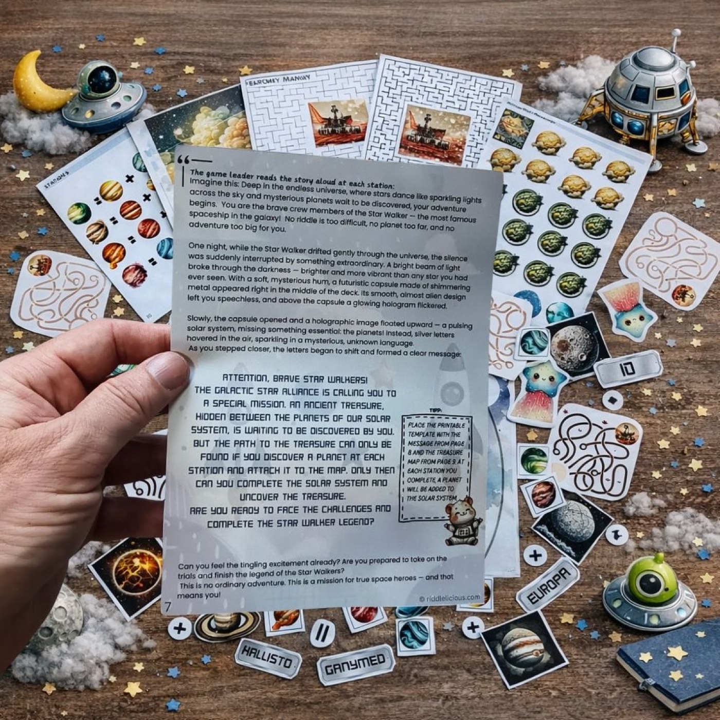 Space Treasure Hunt preview