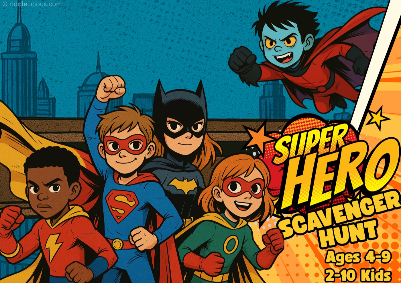 Superhero Treasure Hunt