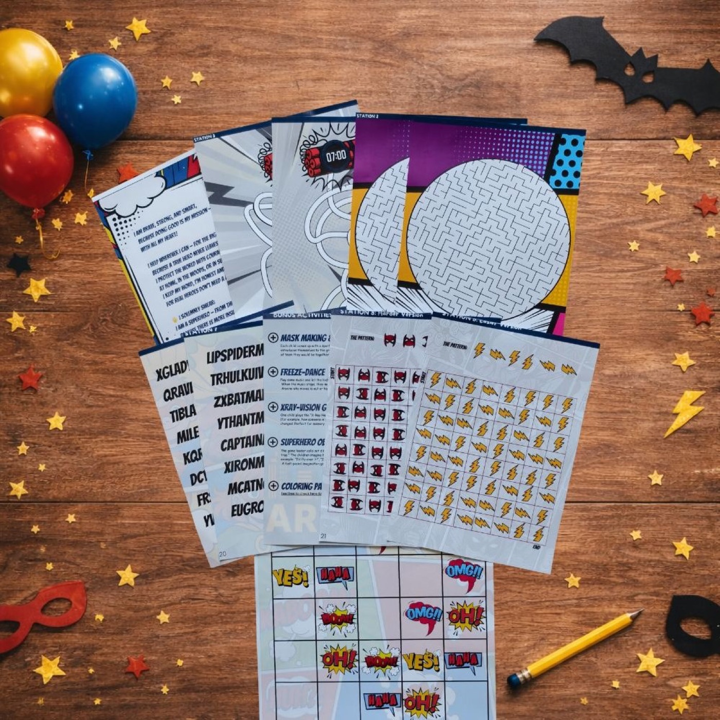 Superhero Treasure Hunt preview