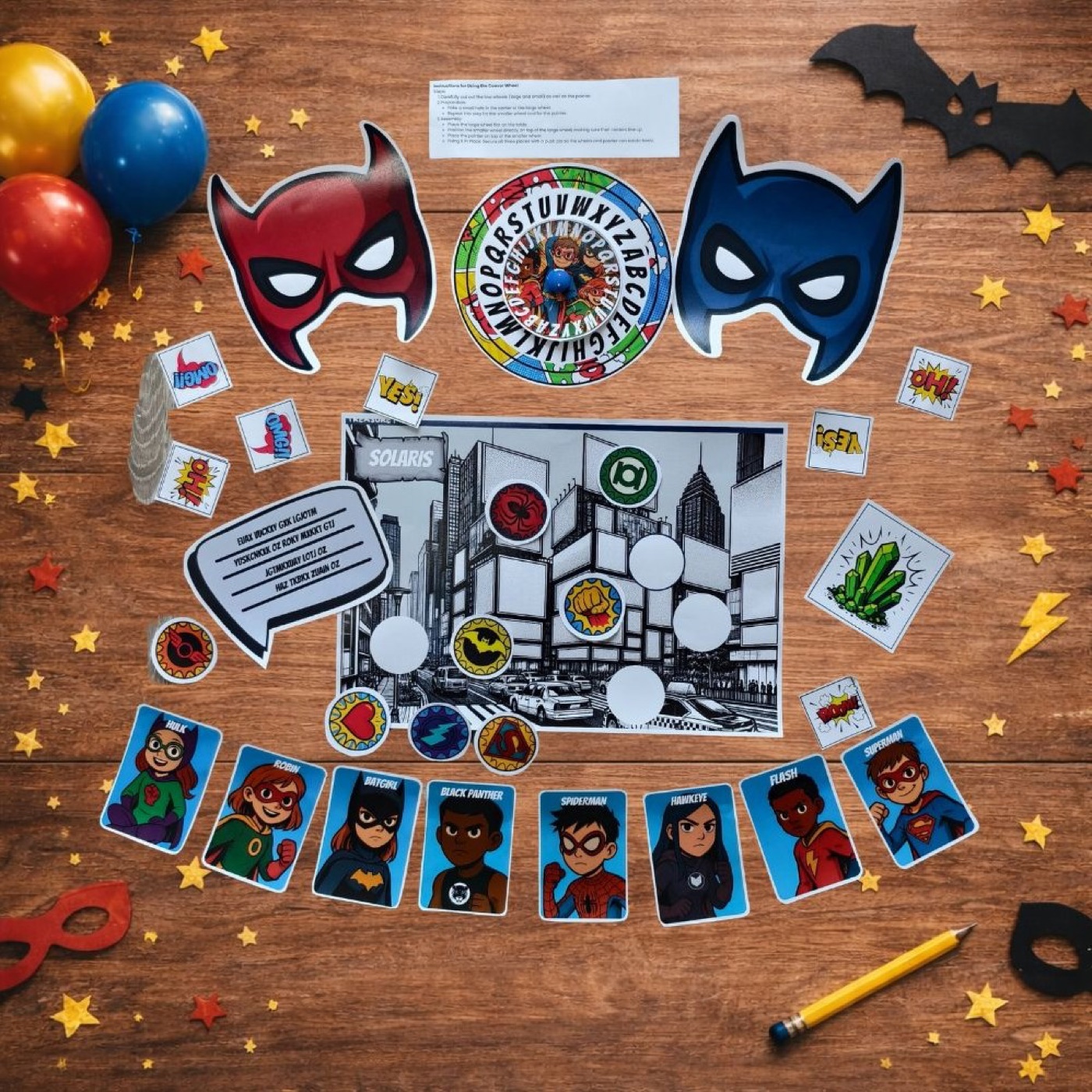 Superhero Treasure Hunt preview