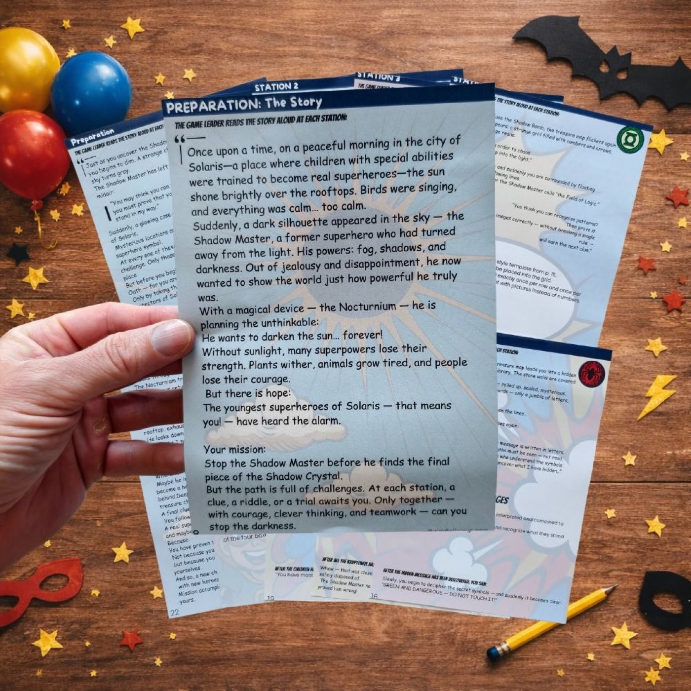 Superhero Treasure Hunt preview