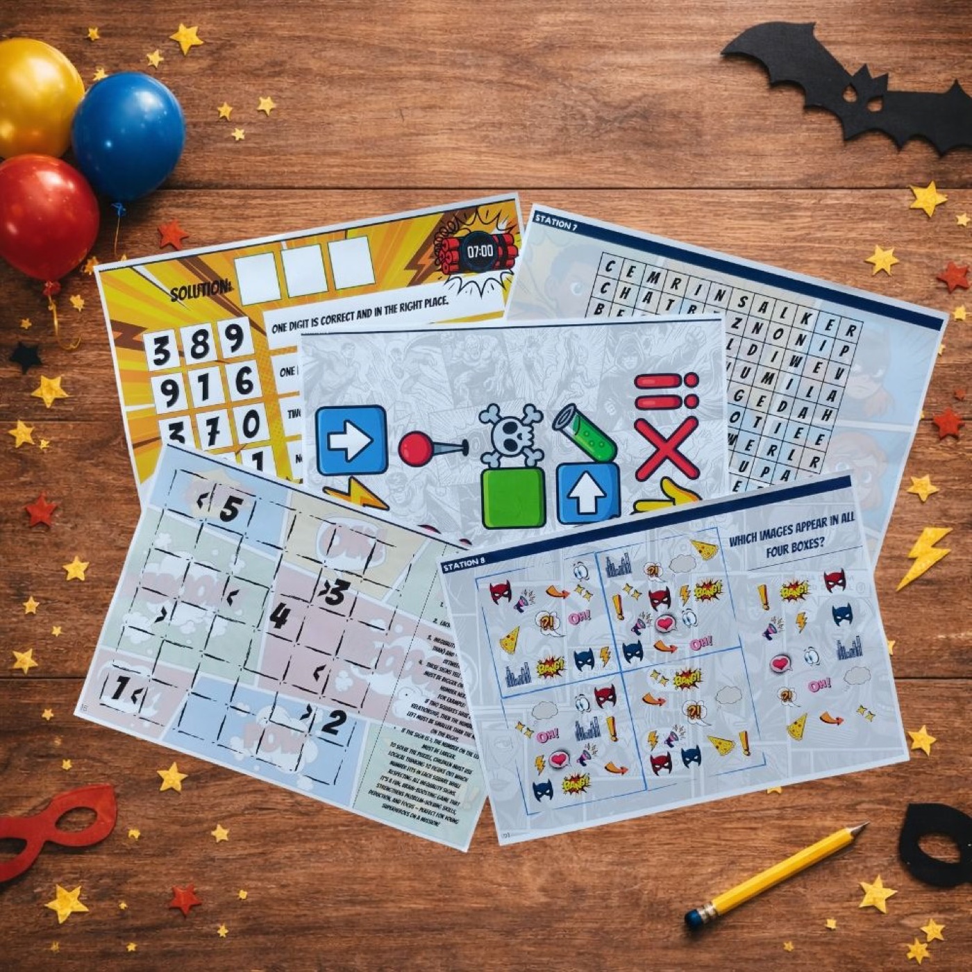 Superhero Treasure Hunt preview