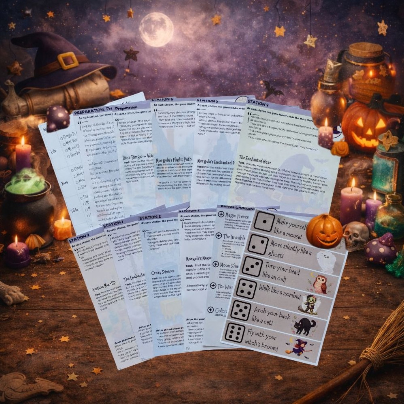 Witch & Halloween Treasure Hunt preview