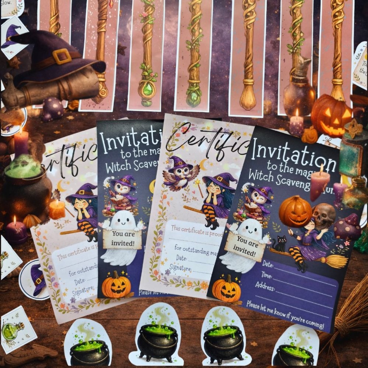 Witch & Halloween Treasure Hunt preview