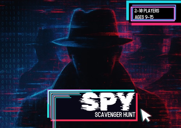 Spy Mission treasure hunt for kids
