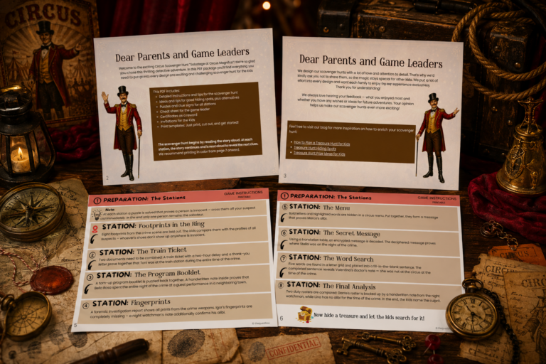 The Circus Sabotage - Detectives in the Circus product preview 1