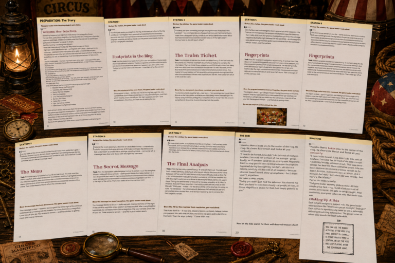 The Circus Sabotage - Detectives in the Circus product preview 3