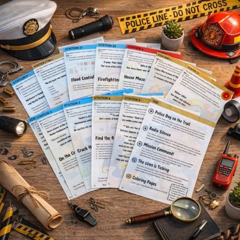 Firefighter & Police Treasure Hunt product preview 2