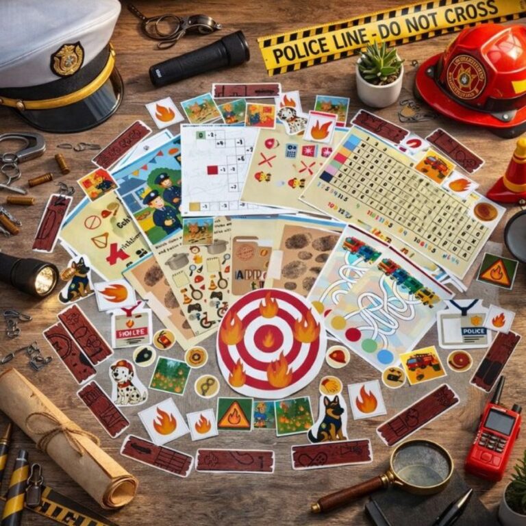 Firefighter & Police Treasure Hunt product preview 3