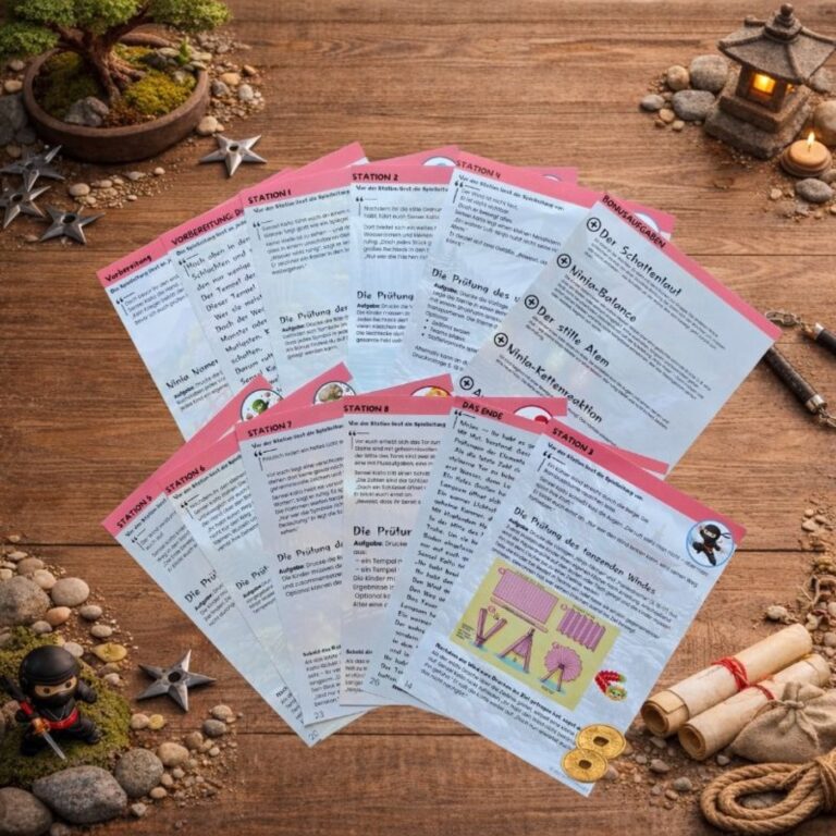 Ninja Treasure Hunt product preview 2