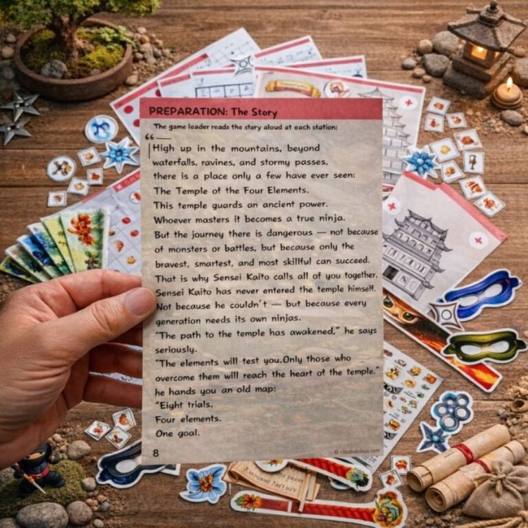 Ninja Treasure Hunt product preview 3