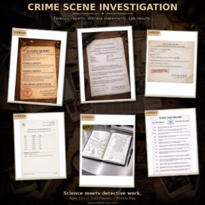 Printable Murder Mystery Party Kit preview